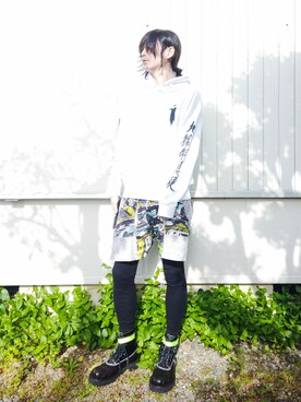 「no brand（ノーブランド）のアイテム（その他）」を使った、うつけさん（メンズ・173cm）の春コーディネート