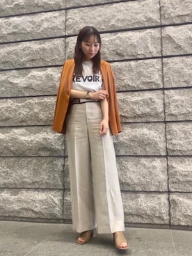 「ベーシック/トラッド」｜kumemikiさん（レディース・164cm）の春コーディネート