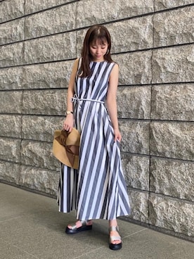 「Athena New York（アシーナニューヨーク）のアイテム」を使った、kumemikiさん（レディース・164cm）の夏コーディネート