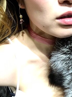 「アイテム（ピアス（両耳用））」を使った、Kotomi Minagawaさん（レディース・169cm・30代）の秋コーディネート