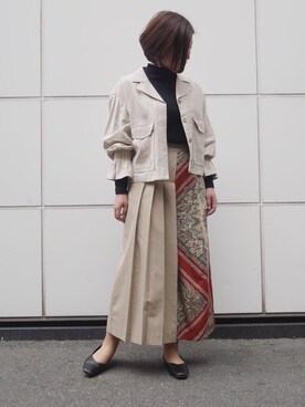 Nanamiさん（レディース・162cm）の春コーディネート