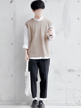 「Daniel Wellington」｜「アイテム（ブーツ）」を使った、motoshi さん（メンズ・176cm）の秋コーディネート