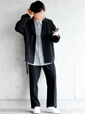 「クレアーレリノ」｜「アイテム（ジャケット/アウター）」を使った、motoshi さん（メンズ・176cm）の秋コーディネート