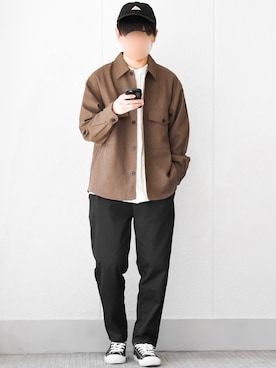 「KELTY（ケルティ）のアイテム（キャップ）」を使った、motoshi さん（メンズ・176cm）の春コーディネート