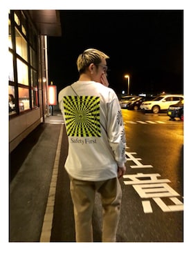 「SASQUATCHfabrix.（サスクワァッチファブリックス）のアイテム」を使った、takuya Tsuzumiさん（メンズ・177cm）の春コーディネート