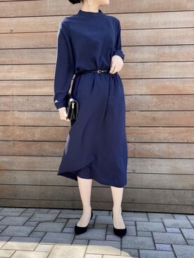 バックディティールワンピース ロングワンピース フォーマル Web Ec限定商品 を使った人気ファッションコーディネート Wear