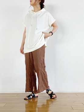 アンブルネージュ/AmbreNeige さん（レディース・163cm）の夏コーディネート