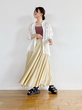 アンブルネージュ/AmbreNeige さん（レディース・163cm）の夏コーディネート