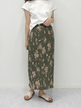 アンブルネージュ/AmbreNeige さん（レディース・163cm）の夏コーディネート