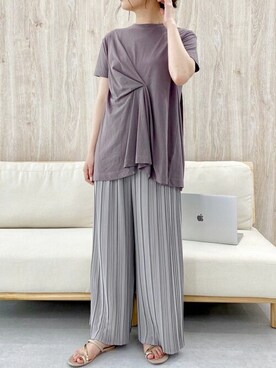 アンブルネージュ/AmbreNeige さん（レディース・163cm）の夏コーディネート