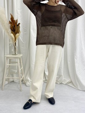 アンブルネージュ/AmbreNeige さん（レディース・163cm）の秋コーディネート