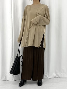 アンブルネージュ/AmbreNeige さん（レディース・163cm）の秋コーディネート