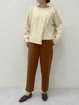 アンブルネージュ/AmbreNeige さん(レディース・163cm)の秋コーディネート