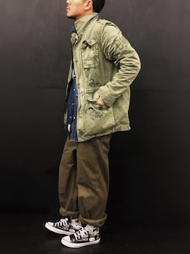 ShoCkleYさん（メンズ・177cm）の冬コーディネート