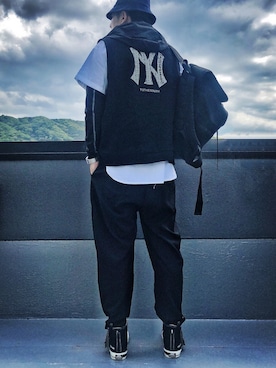 「Ivy Park（アイビーパーク）のアイテム」を使った、ShoCkleYさん（メンズ・177cm）の春コーディネート