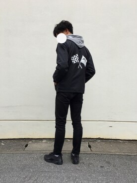 ATSUさん（メンズ・180cm）の春コーディネート