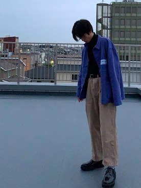 「やっぱりストリートが好き」｜「アイテム（デニムジャケット）」を使った、ﾔﾏﾀﾞさん（メンズ・170cm）の秋コーディネート