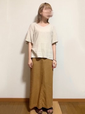 misakiさん（レディース・154cm）の夏コーディネート