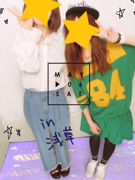 star★さん（レディース・154cm）の春コーディネート