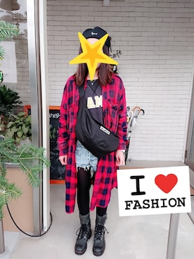 「RNA」｜「アイテム（アナログ腕時計）」を使った、star★さん（レディース・154cm）の冬コーディネート