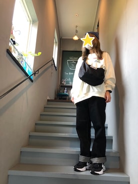 「RNA」｜「アイテム（ニットキャップ/ビーニー）」を使った、star★さん（レディース・154cm）の春コーディネート