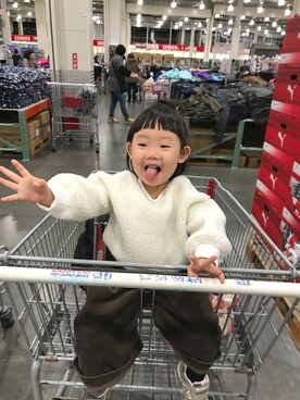 むつみさん（キッズ・90cm）の春コーディネート