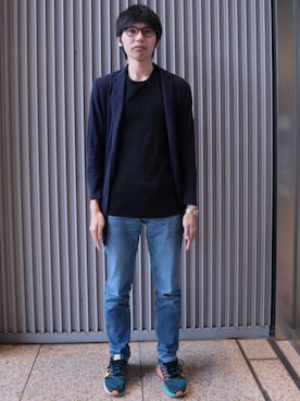 「MK MICHEL KLEIN（エムケーミッシェルクラン）のアイテム（ジャケット/アウター）」を使った、wadatravelerさん（メンズ・172cm）の秋コーディネート