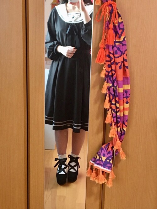 Mana Axes Femme Poetiqueのワンピースを使ったコーディネート Wear