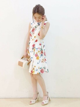 長澤 実果さん（レディース・160cm）の夏コーディネート