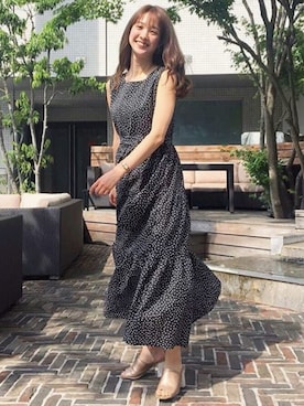 長澤 実果さん(レディース・160cm)の夏コーディネート