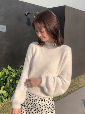 長澤 実果さん(レディース・160cm)の冬コーディネート