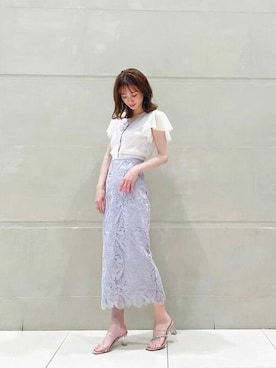 長澤 実果さん(レディース・160cm)の夏コーディネート