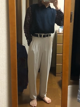 古着かっこよく着てえなさんのコーディネート