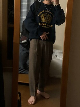 古着かっこよく着てえなさんのコーディネート