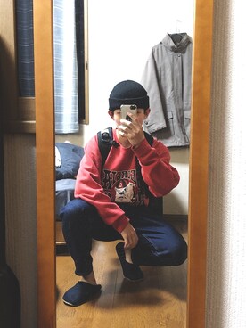 古着かっこよく着てえなさんのコーディネート