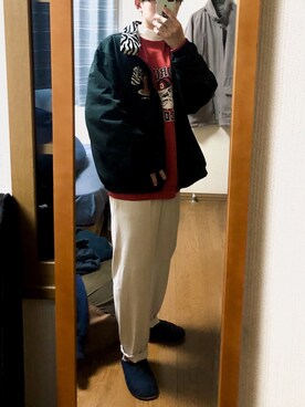 古着かっこよく着てえなさんのコーディネート