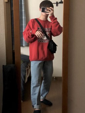 古着かっこよく着てえなさんのコーディネート