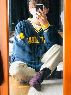 古着かっこよく着てえなさんのコーディネート