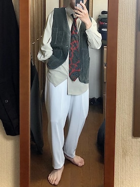 古着かっこよく着てえなさんのコーディネート