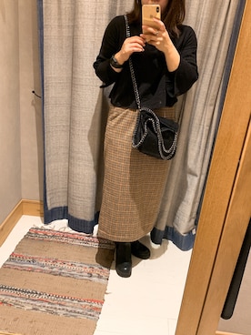 まるさん(レディース・154cm)の冬コーディネート