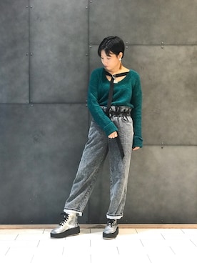 あおば着用激レアディーゼルブーツシルバー