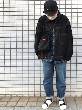 Kr.さん（メンズ・160cm）の春コーディネート