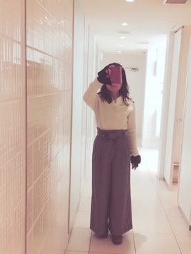 えむえふさん（レディース・158cm）の冬コーディネート