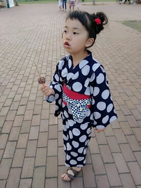 airi...nさん(キッズ・110cm)の夏コーディネート