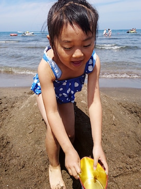 「READY MADES（レディーメイド）のアイテム」を使った、airi...nさん（キッズ・110cm）の夏コーディネート