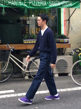 「FORK&SPOON」｜エグチさん（メンズ・175cm）の春コーディネート