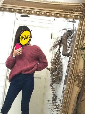 mさん（レディース・166cm）の冬コーディネート