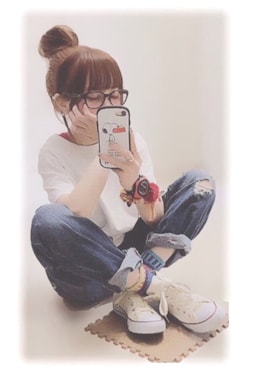 「SOLMATE SOCKS（ソルメイトソックス）のアイテム」を使った、ぷぷこ   ༘*﻿さん（レディース・151cm）の春コーディネート