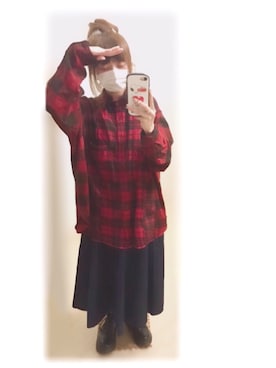 ぷぷこ   ༘*﻿さん（レディース・151cm）の冬コーディネート