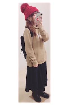 ぷぷこ   ༘*﻿さん（レディース・151cm）の春コーディネート